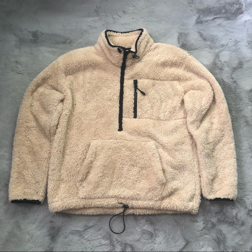 PINK fluffy sherpa